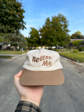 “Better Me” Strap Back Hat